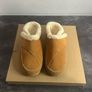 NWOT Orthofeet Charlotte Brown Slippers Women’s Size 6.5 Medium